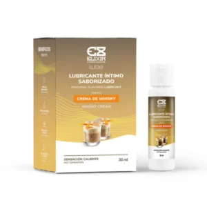 Lubricante Íntimo Saborizado Crema de Whisky 30 Ml Elixir